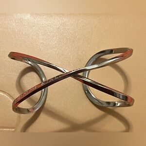 Mantra Brand Brave Girl You Can Do Hard Things Stainless Steel Cuff Bracelet